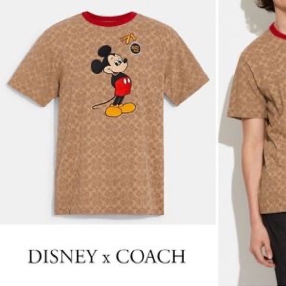 NEW with tags Disney × Coach Mickey Mouse 50th Anniversary T-shirt - Picture 5 of 14